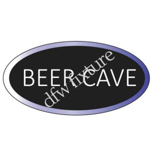 Beer Cave Oval LED Sign