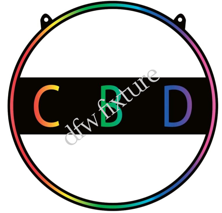 CBD Circular Neon Sign