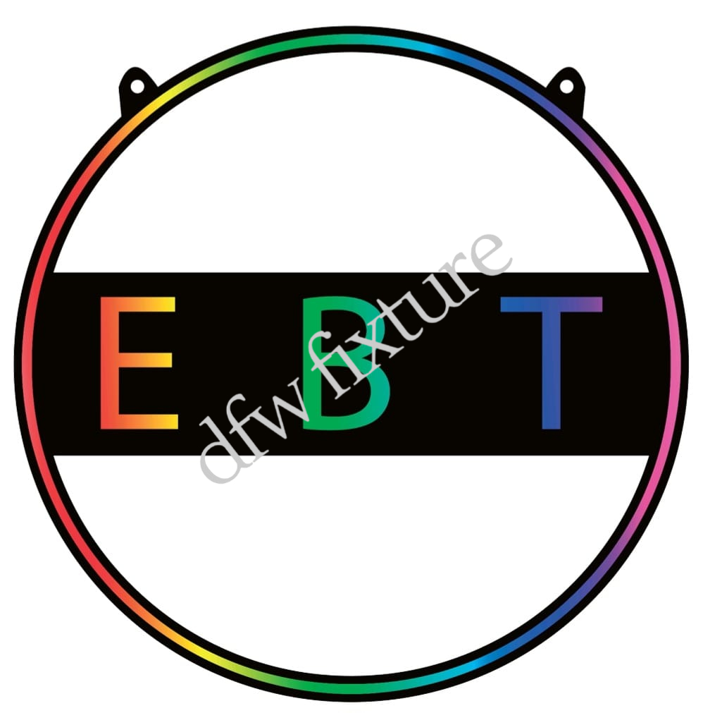 EBT Circular Neon Sign