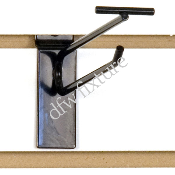 SLATWALL SCANNER HOOK-BLACK