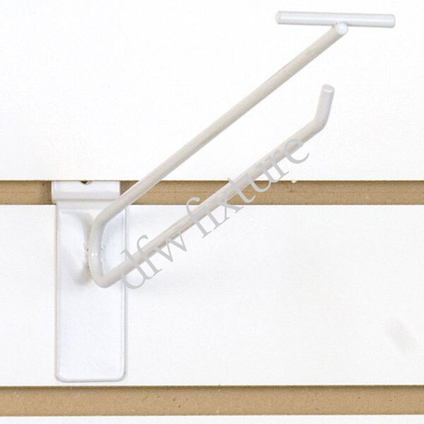 SLATWALL SCANNER HOOK-WHITE