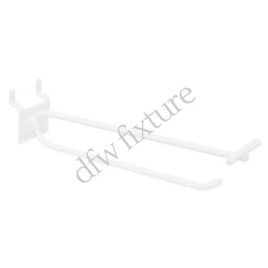 10″ Pegboard Scanner Hook - White