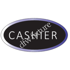 CASHIER LED OVAL SIGN