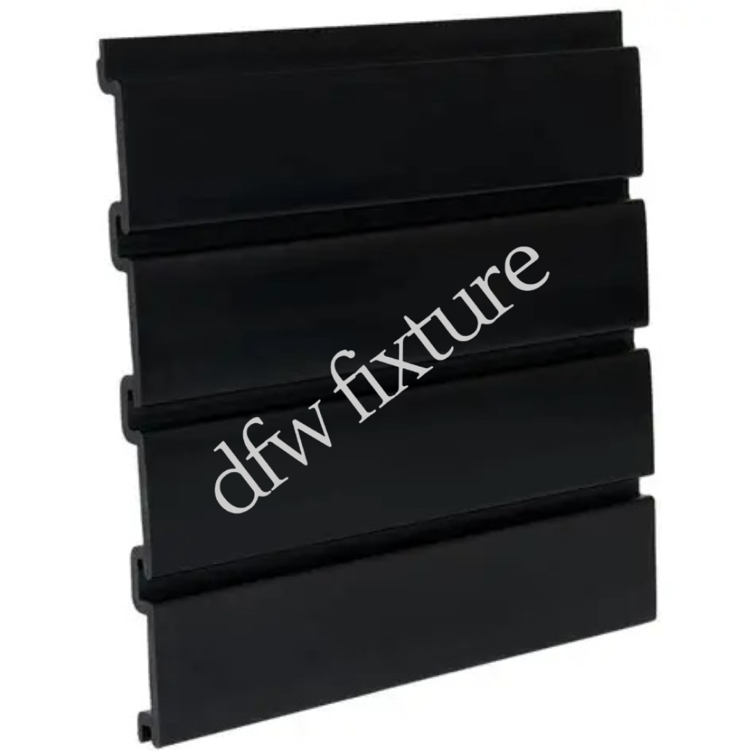 PVC SLATWALL-BLACK