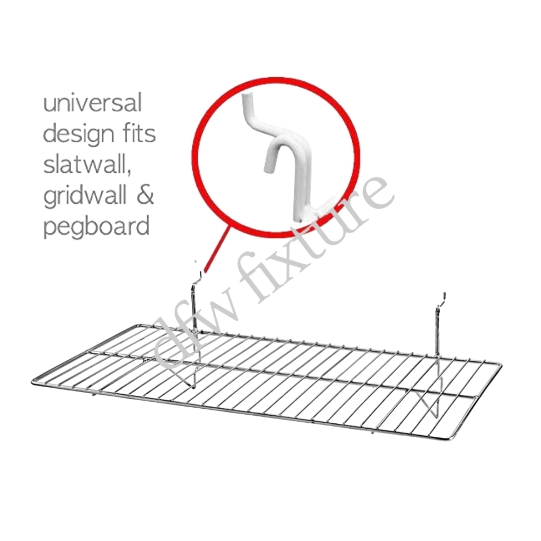 24" L x 12" D Wire Shelf-Chrome