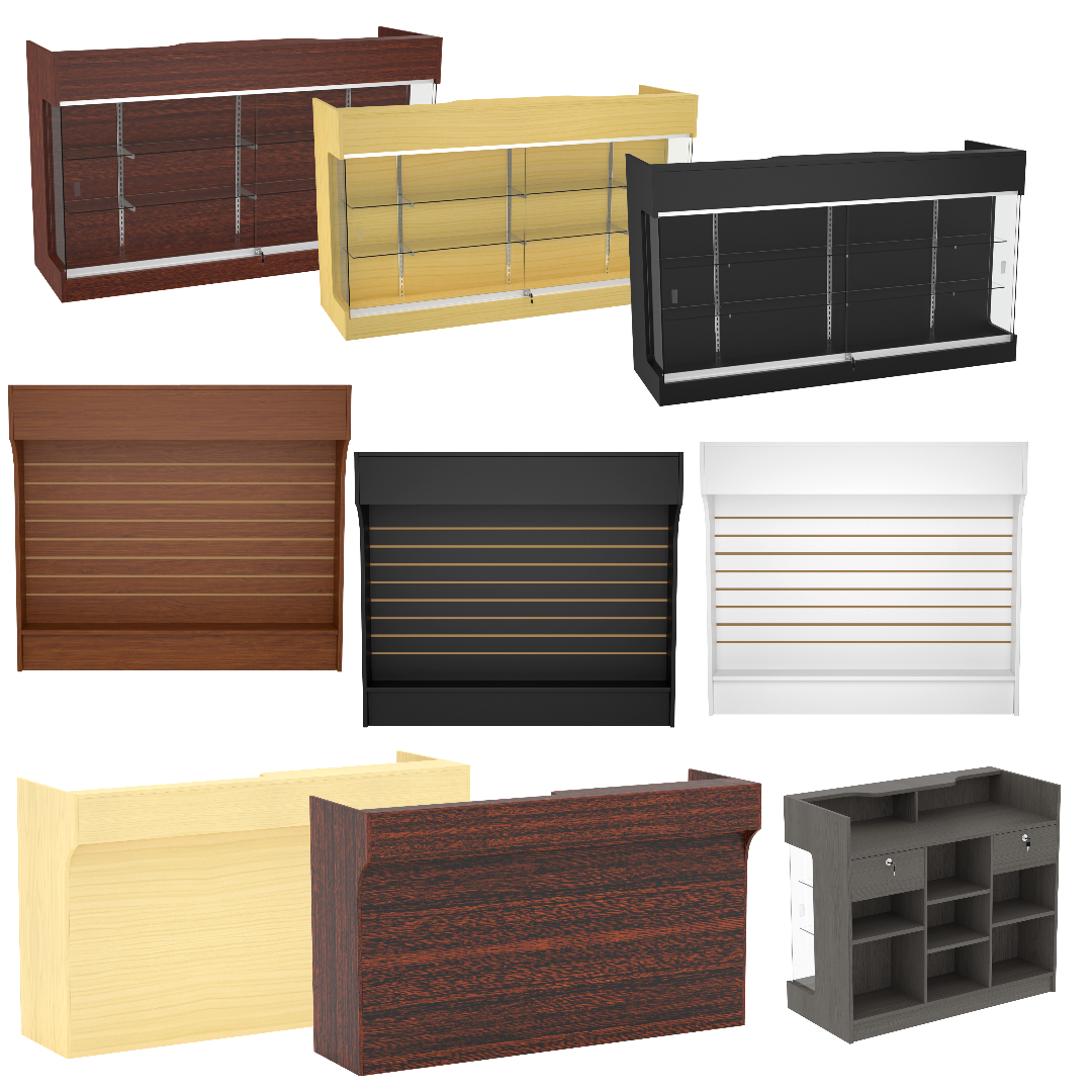 Ledgetop Counters | Retail Register Counters