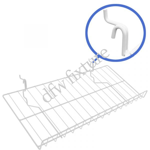 10" D x 23" L Candy Shelf- Chrome