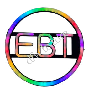 EBT CIRCULAR NEON SIGN