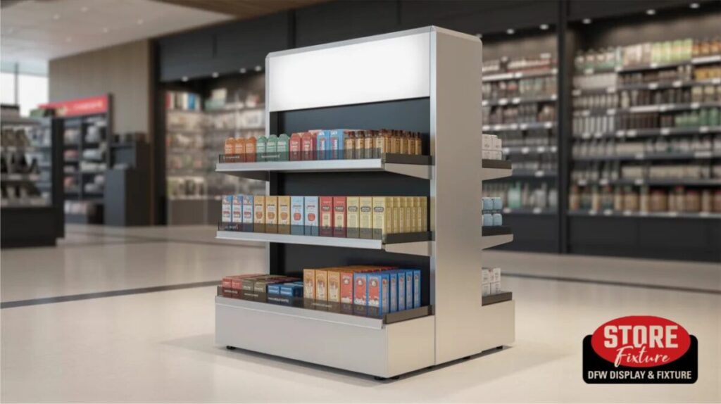 Compact Merchandiser 3-Tier Unit