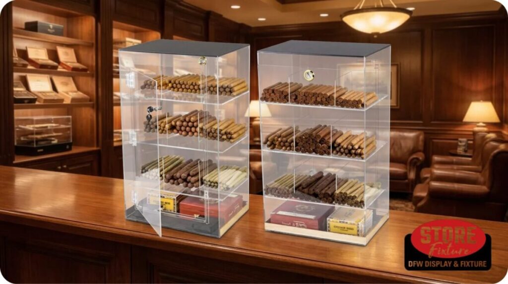 Compact Store Counter Humidor