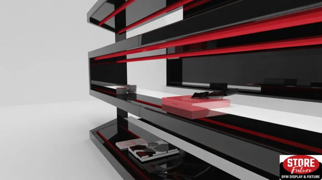 LED-Integrated Display Shelf