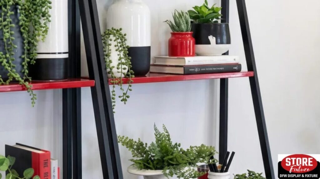 Vertical Ladder Shelf