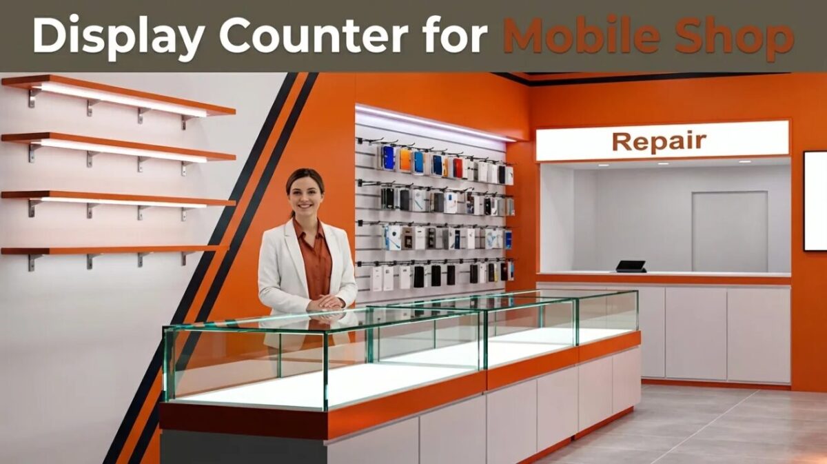 5 Display Counter for Mobile Shop