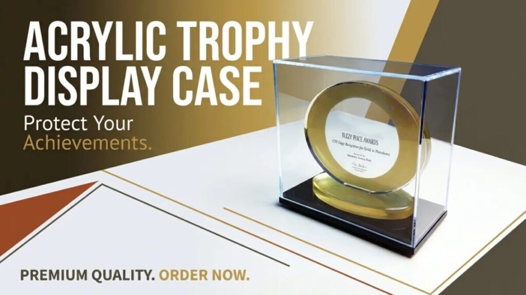 Acrylic Trophy Display Case