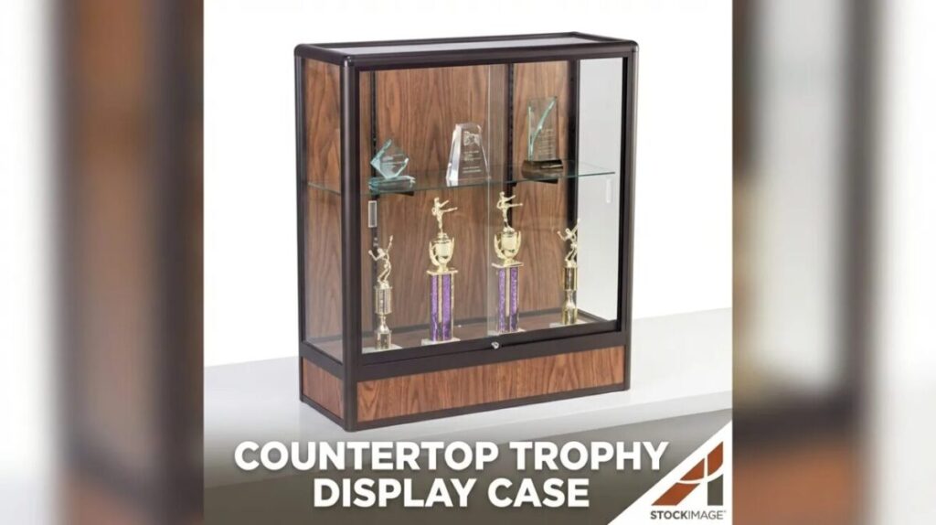 Countertop Trophy Display Case