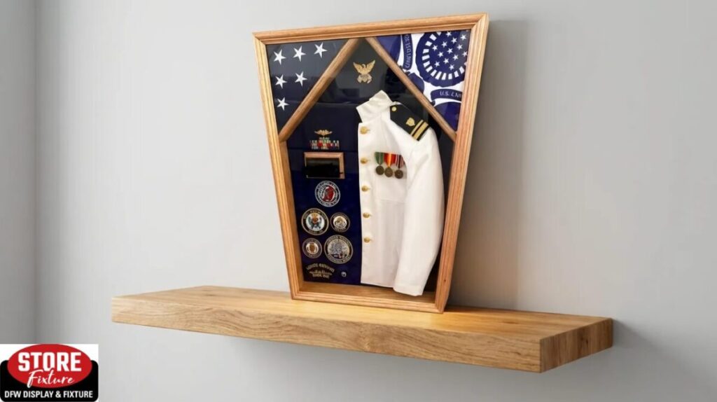 Floating Shelf Uniform Display Frame