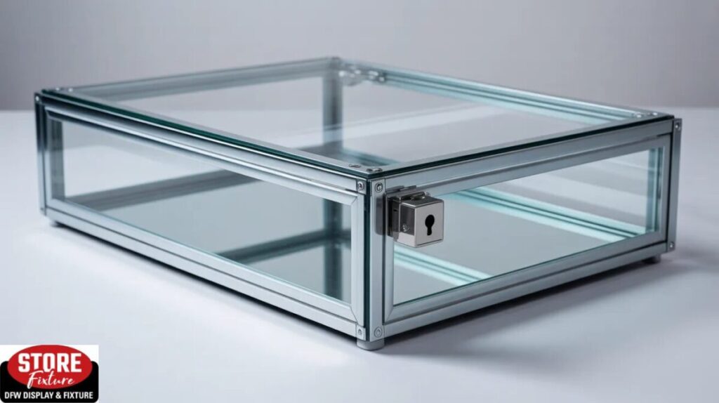 Lockable Museum Style Display Case