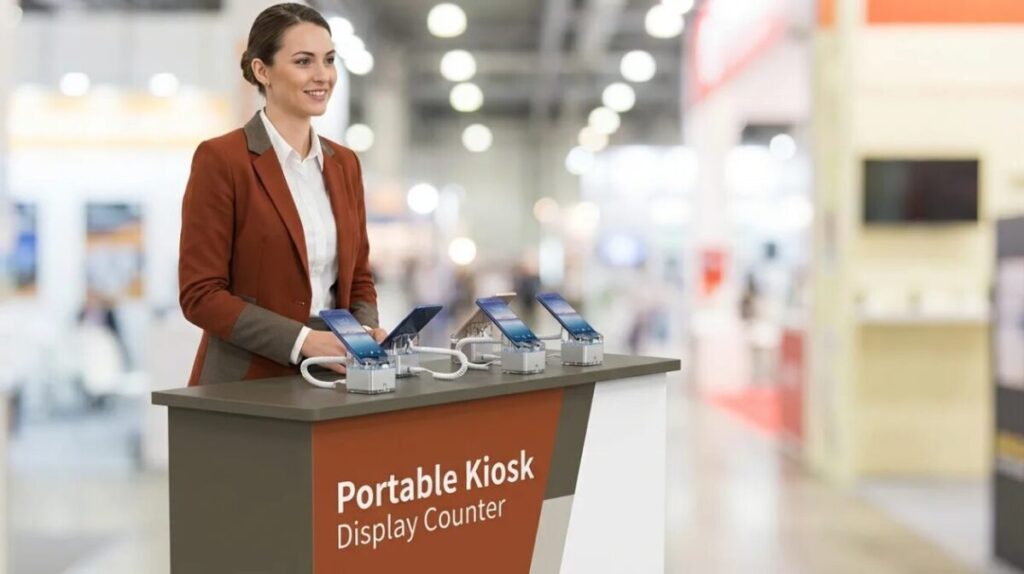 Portable Kiosk Display Counter