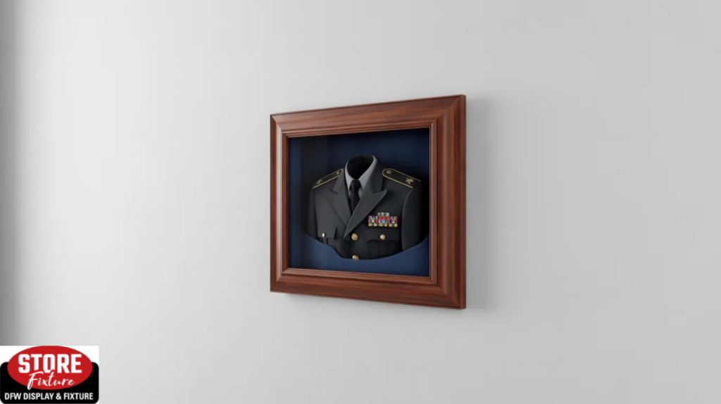 Shadow Box Uniform Display Case