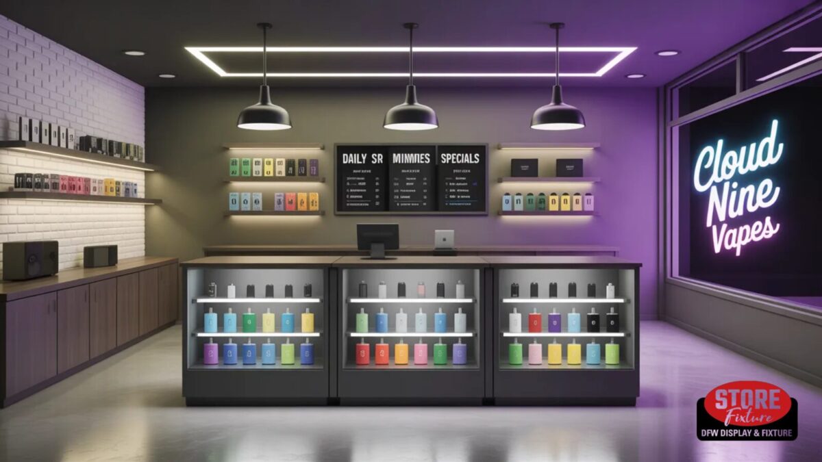 10 Small Vape Shop Design Ideas