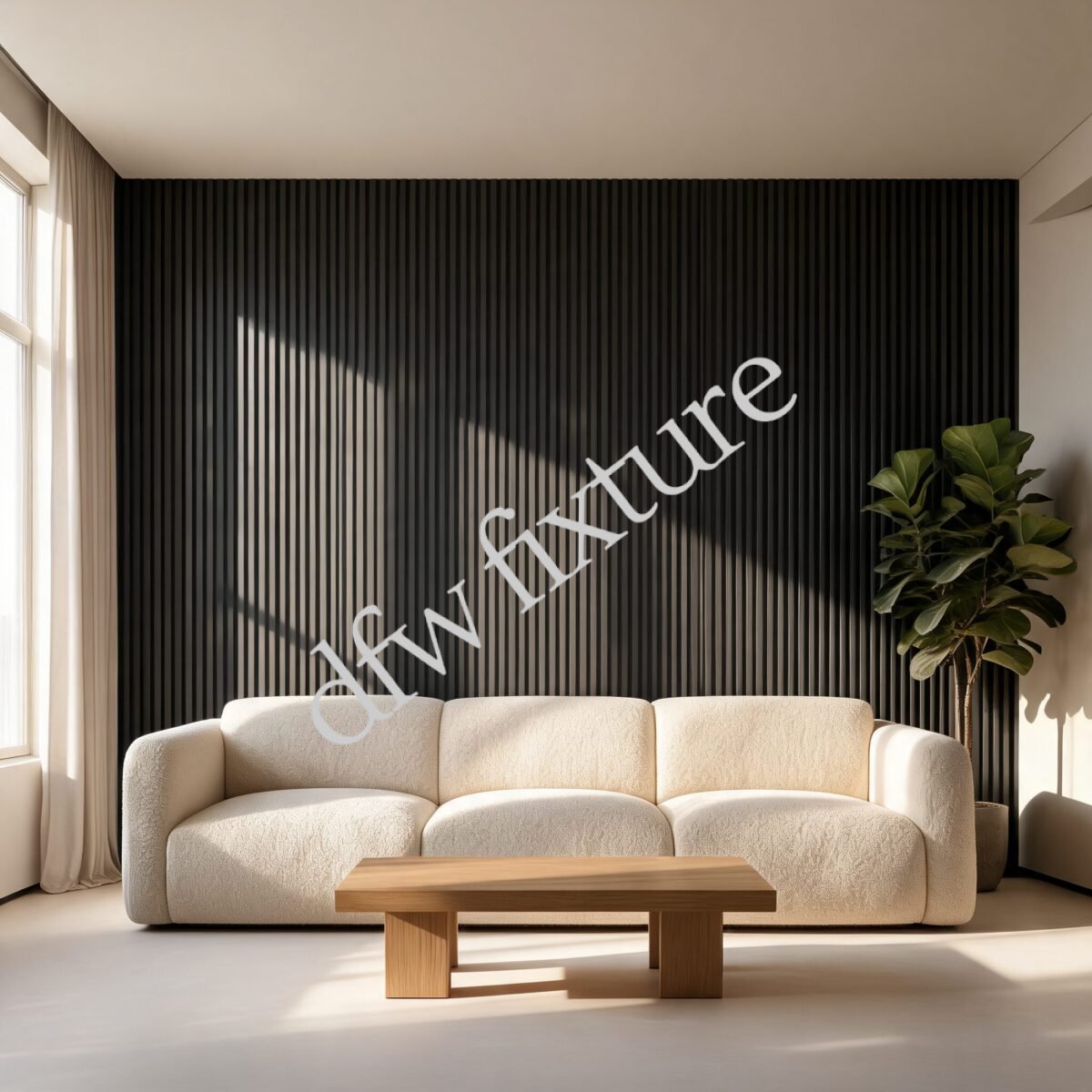 ACOUSTIC PANEL-BLACK-2X10