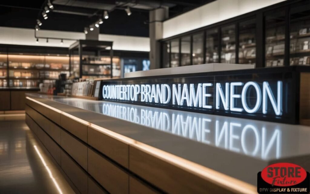 Countertop Brand Name Neon