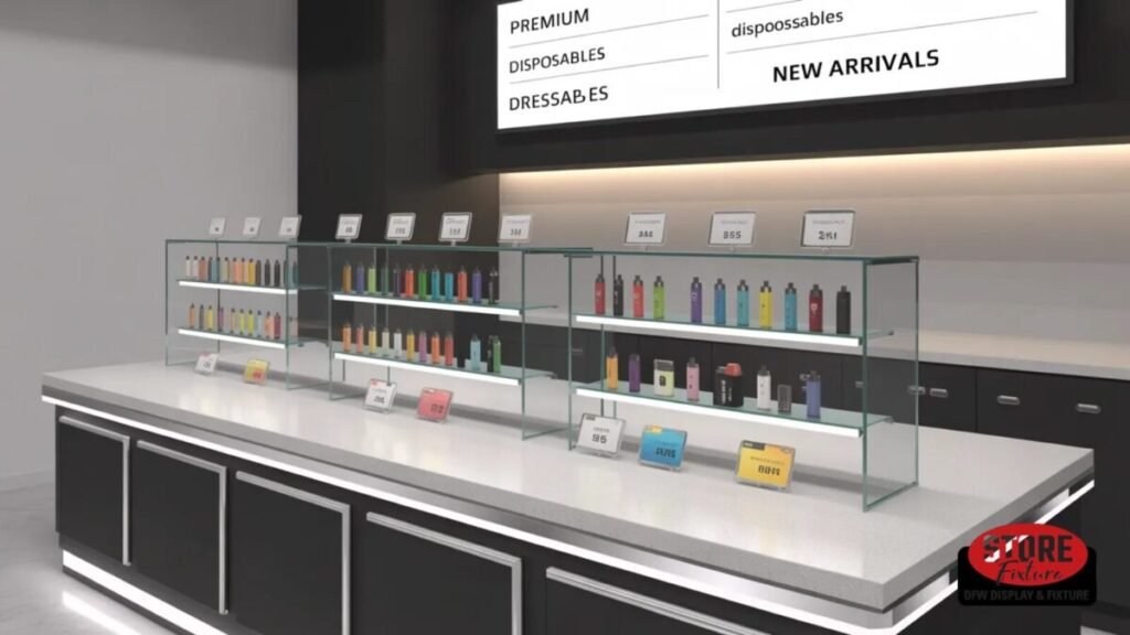 Countertop Disposable Vape Layout