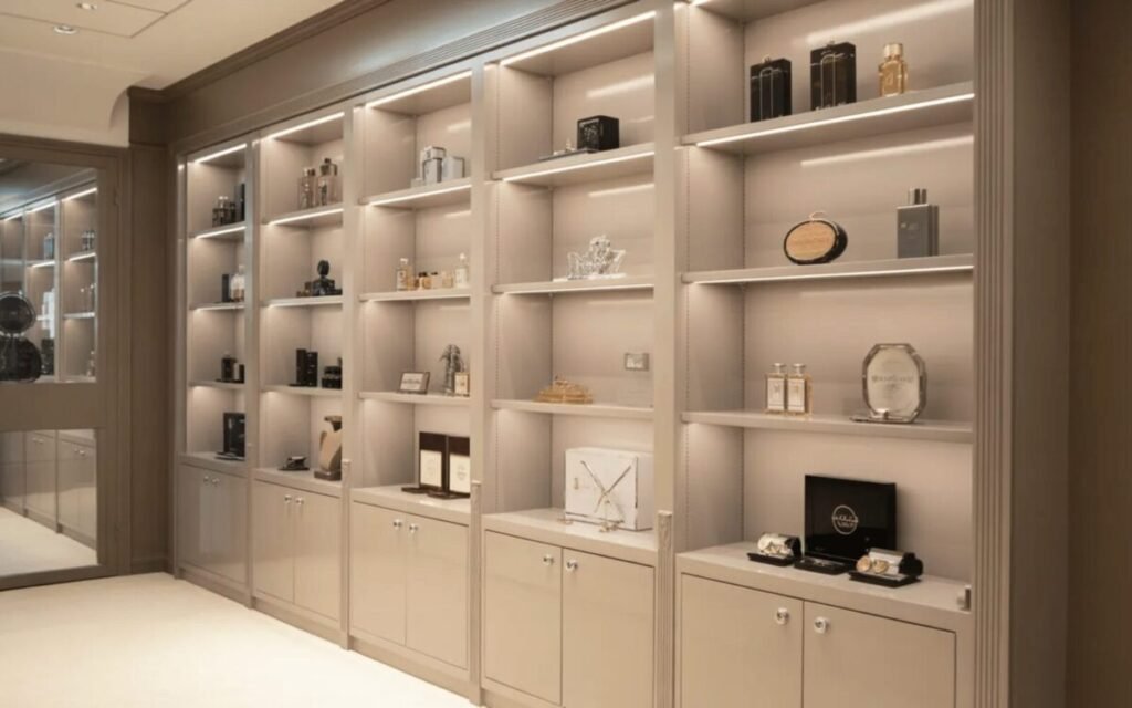 Custom Built-In Display Cabinet