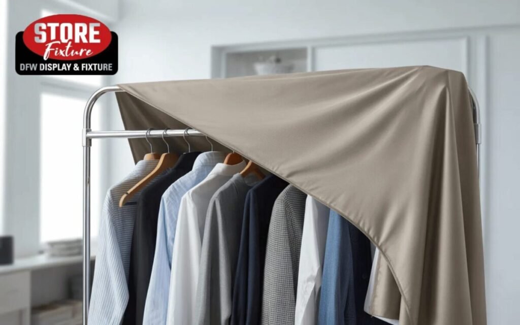 Garment Rack with Cover