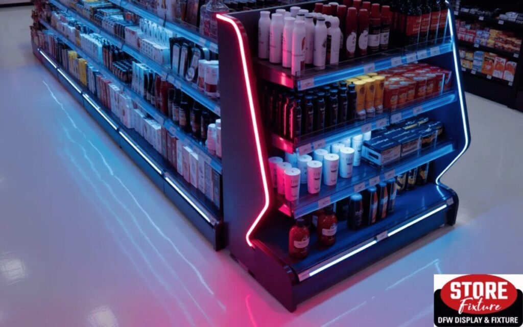 Gondola Endcap Highlight Neon