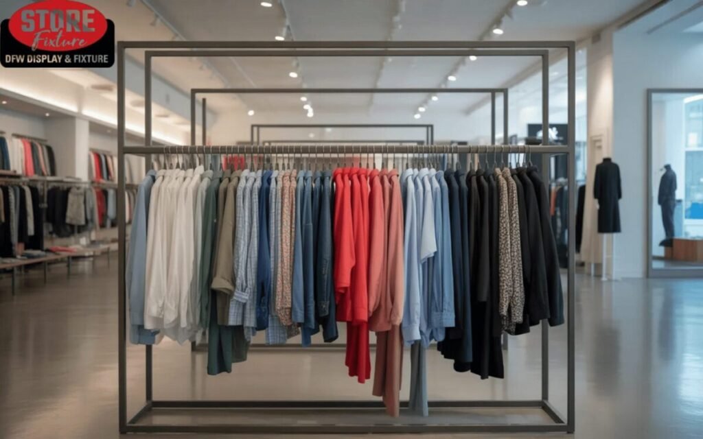 Iron Cloth Hanging Rack