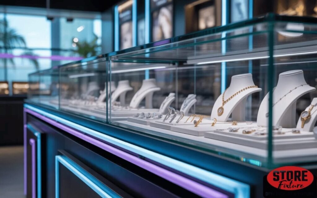 Jewelry Counter Accent Neon