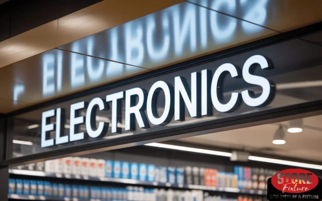 LED Category Header Sign