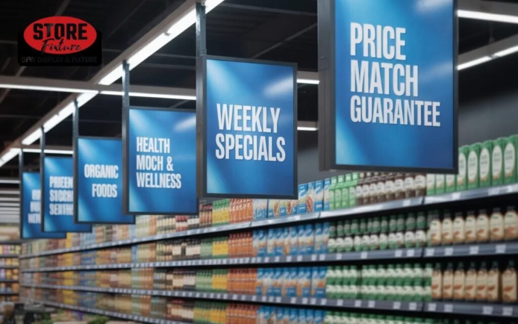 LED Gondola Signage Panels