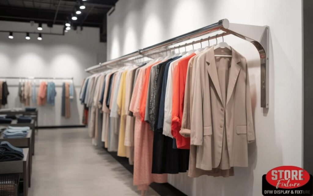 Retractable Wall-Mounted Cloth Rack