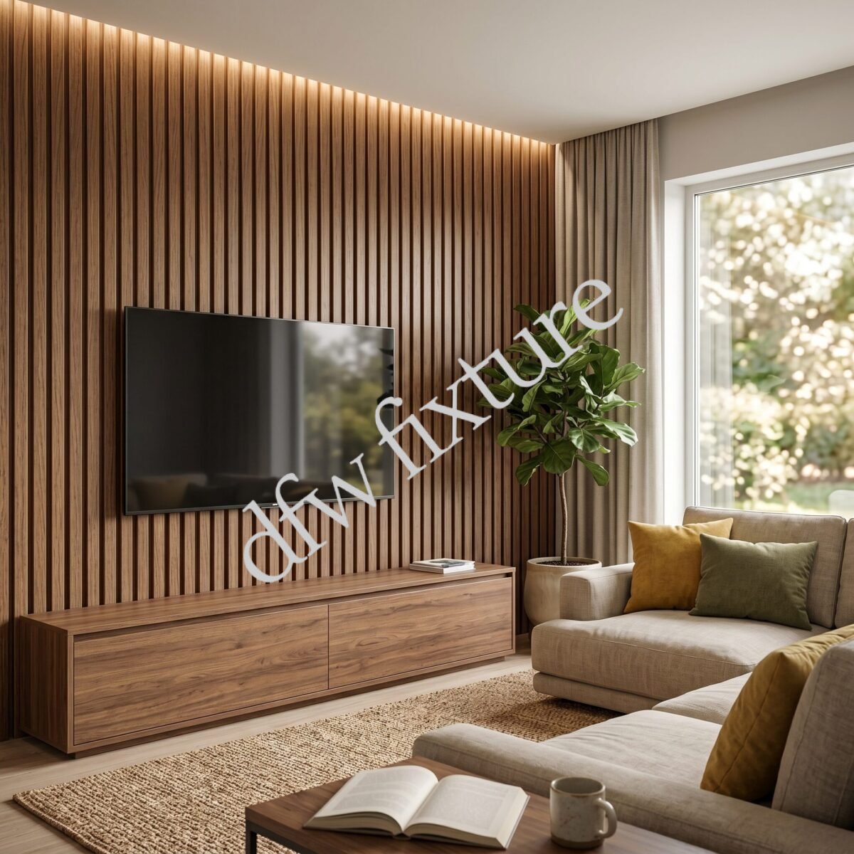 ACOUSTIC PANEL-WALNUT-2X10