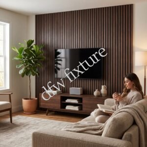 ACOUSTIC PANEL-SMOKED OAK-2X8