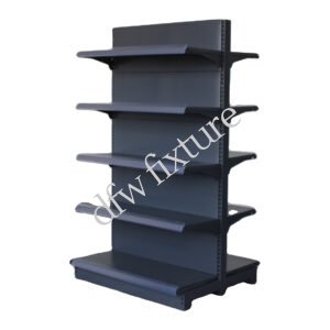 BLACK - DOUBLE SIDED GONDOLA - 3FT & 4FT