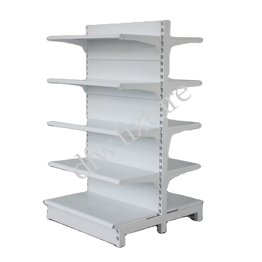 WHITE - DOUBLE SIDED GONDOLA - 3FT & 4FT