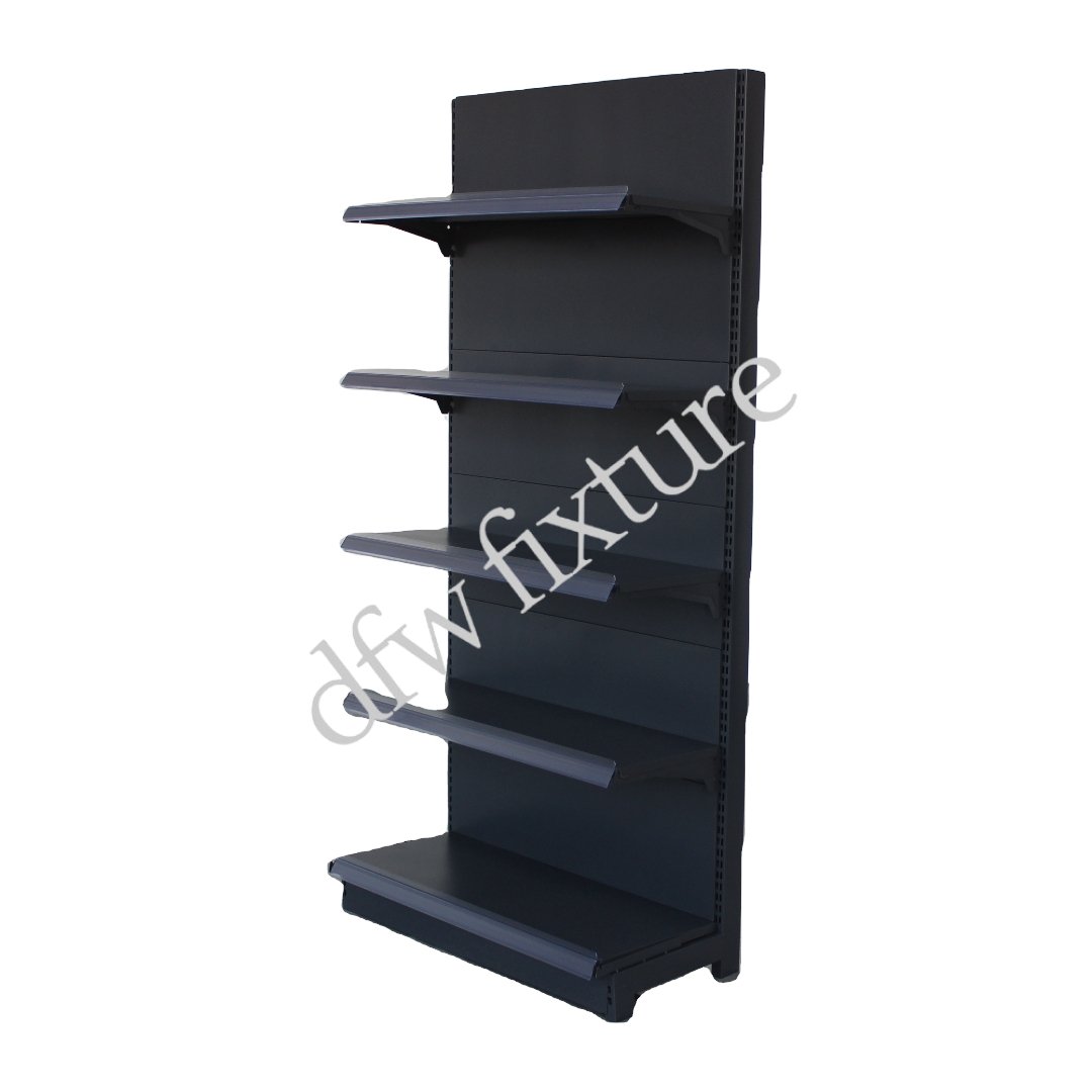BLACK - SINGLE SIDED GONDOLA - 3FT & 4FT