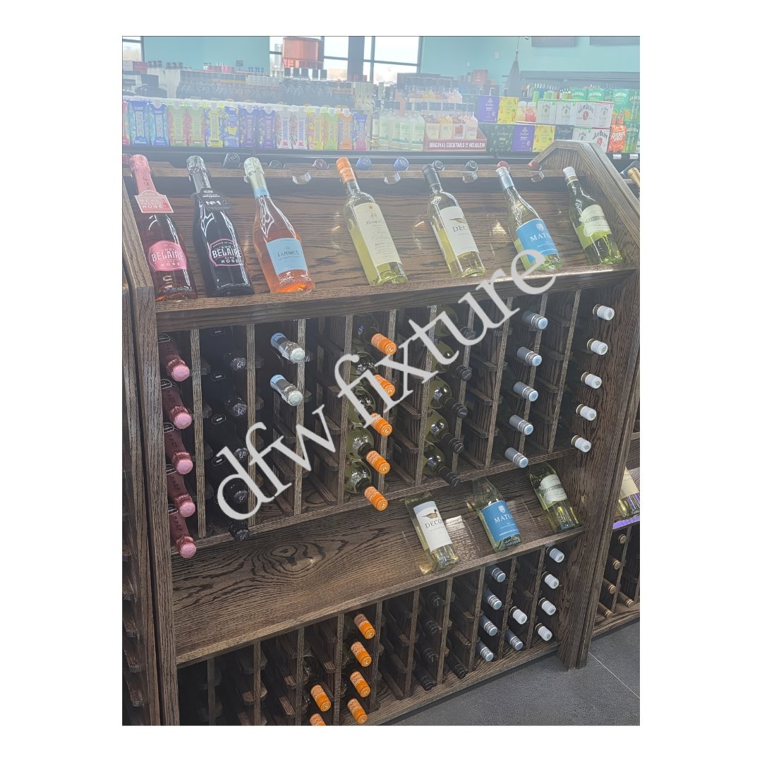 CUSTOM WINE RACK DOUBLE SIDED WITH DOUBLE LAYER - Image 4