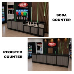 METAL COUNTERS & SODA COUNTERS