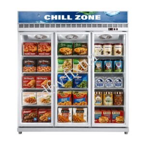 Three Door Freezer
