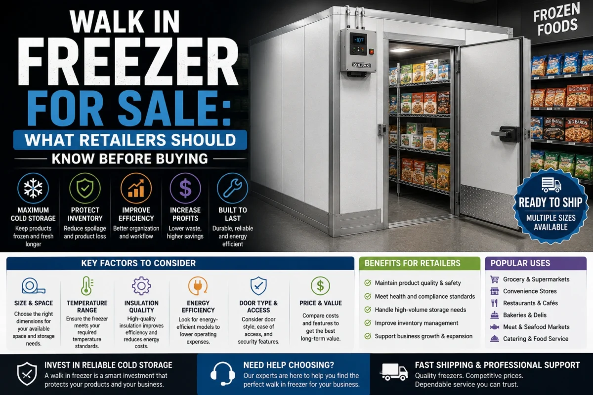 Walk In Freezer for Sale