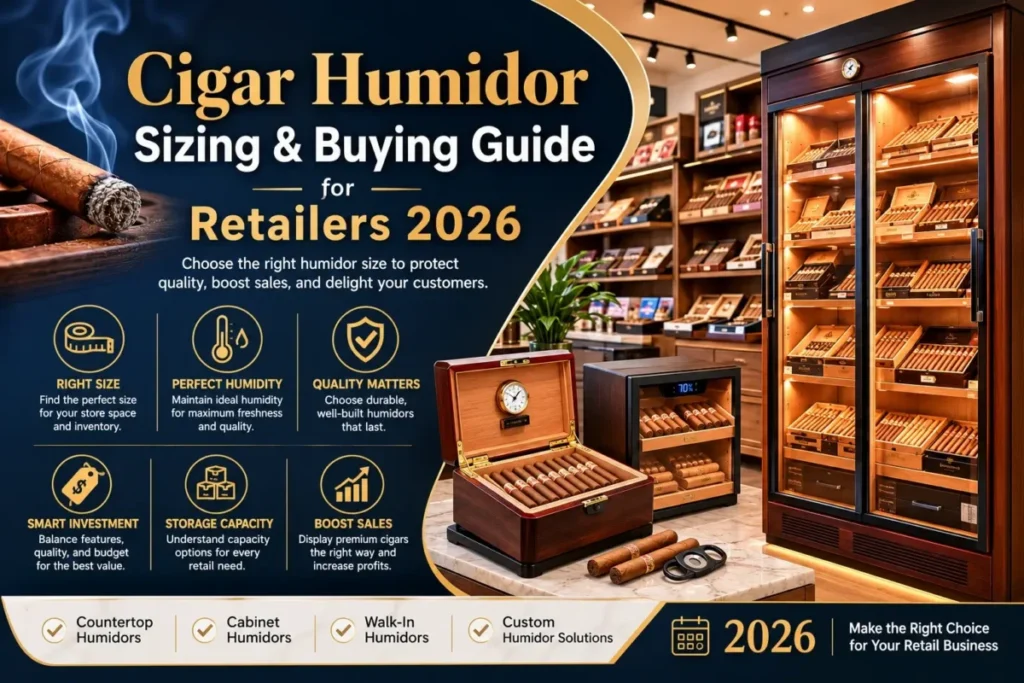 Cigar Humidor Sizing & Buying Guide