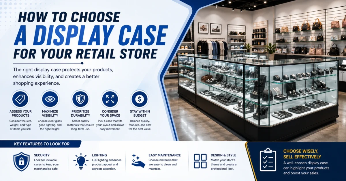 How to Choose a Display Case for Your Retail Store