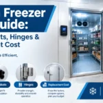 walk in freezer door